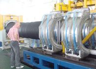 Helical Gear 600kg / H 800mm HDPE DWC Machine Pipe