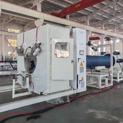 Computerized Double Wall Corrugated Pipe Extrusion Line with PLC Control and Siemens Motor for Precision Manufacturing