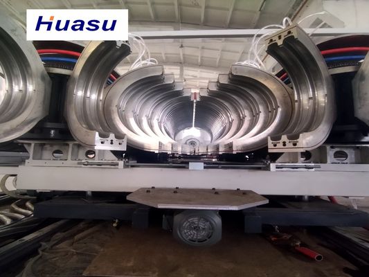 Plastic Flexible Corrugated Pipe Extrusion Production Line / Making Machine