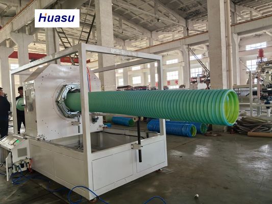 Electric Cable Conduit PVC Corrugated Pipe Machine Pipe Diameter 32-1600mm with Advanced Technology