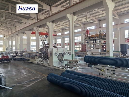 Electric Cable Conduit PVC Corrugated Pipe Machine Pipe Diameter 32-1600mm with Advanced Technology