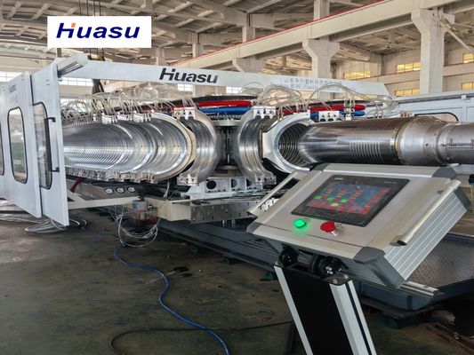 32-1600mm Pipe Diameter Corrugated Pipe Extrusion Line with Siemens PLC System and High-Efficiency Cooling