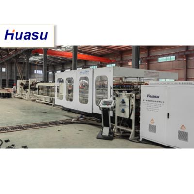 Double Wall Corrugated Pipe Extrusion Line with 32-1600mm Cutting Diameter, Siemens PLC Control, and Online Belling for PVC/PE/MPP/PA/HDPE Pipes