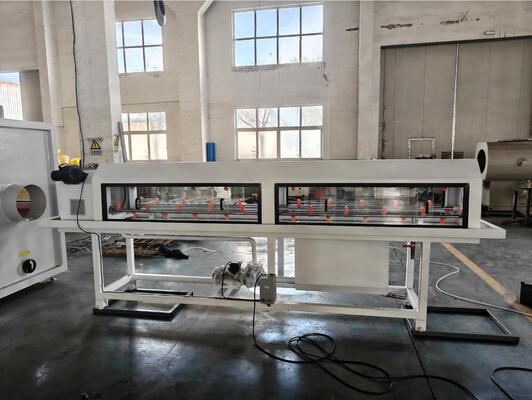 Double Wall Corrugated Pipe Extrusion Line with High Hardness Barrel Screw HV>740 and 20CrMnTi Gear Material in Vertical or Horizontal Configuration