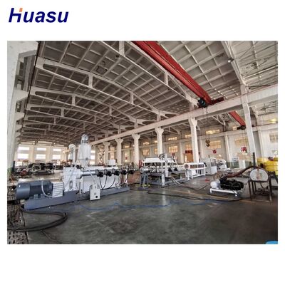 Raw Material PVC PE MPP PA HDPE Granules Pellets HDPE Pipe Extrusion Line Air Cooling Water Cooling Pipe Diameter Range 32mm 1600mm