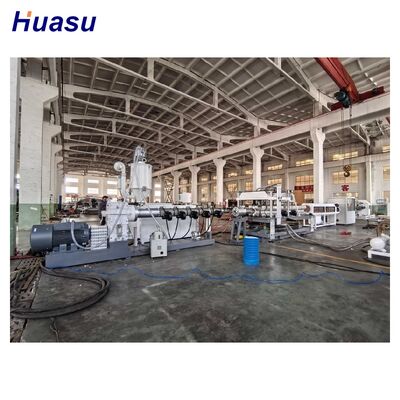 Air and Water Cooling HDPE Pipe Extrusion Line with Siemens Beide Main Motor for 100-2000kg/h Plastic Pipe Production