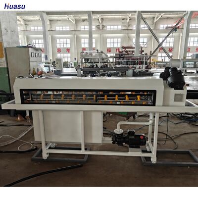 PLC Control Single Wall Corrugated Pipe Extrusion Line with 37kw Motor Power and Barrel Nitriding Depth 0.4～0.7 mm