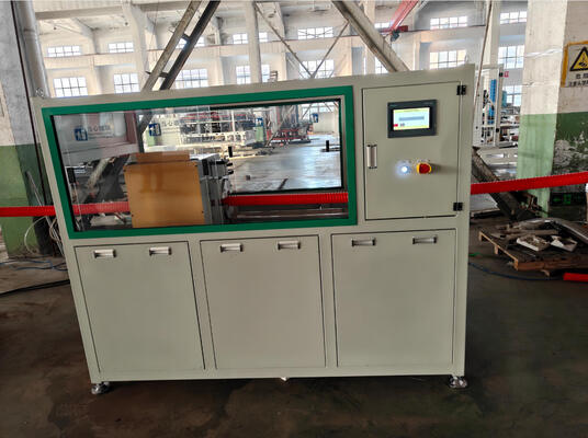 Water Cooling Single Wall Corrugated Pipe Extrusion Line with Ld Ratio 33/38/40 and Automatic Feeding for Plastic Pipe Production