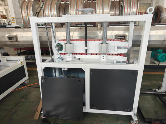 Non dust Cutting Spiral Pipe Extrusion Line Featuring Semi automatic to Fully Automatic Options for Workflow Management