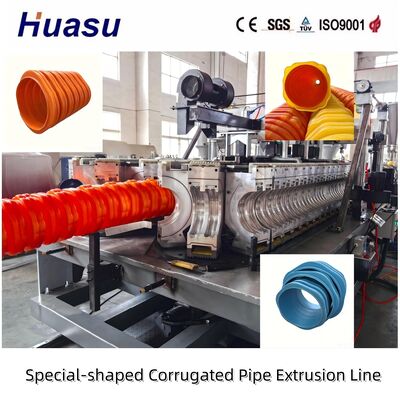 Energy Saving PP Pipe Extrusion Line with PLC Control and Automatic Cutting Machine
