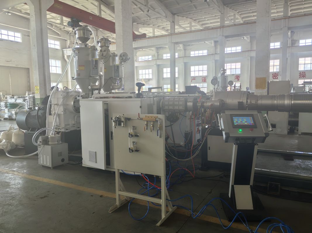 خط اکستروژن لوله DWC با بهره وری بالا برای تخلیه و فاضلاب