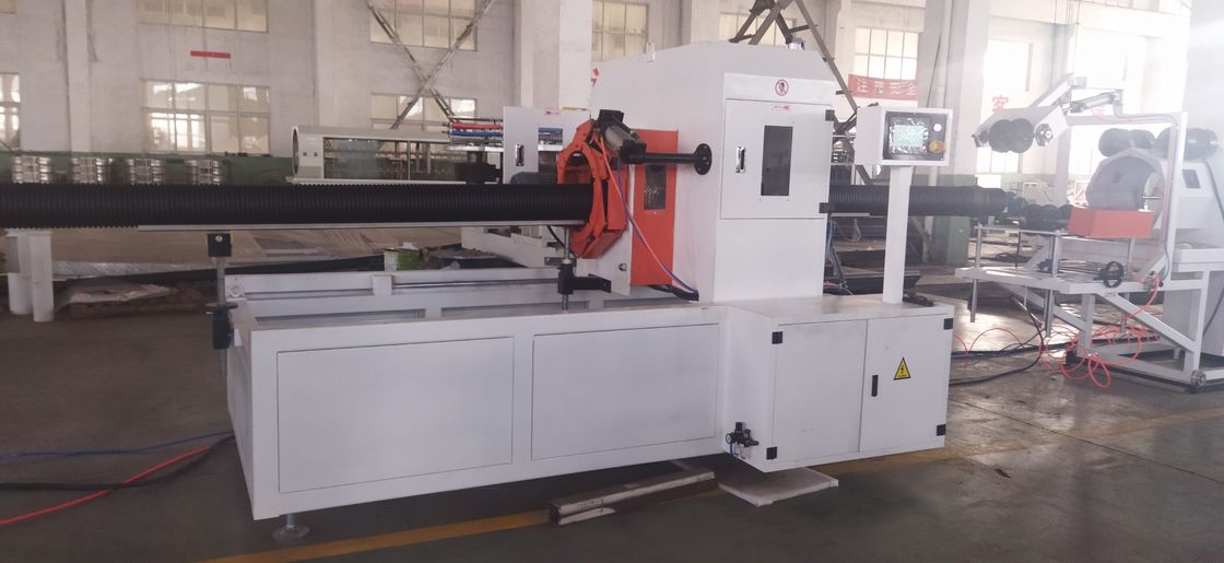 خط تولید اکستروژن لوله های دوجداره موجدار اتوماتیک و کامپیوتری با موتور زیمنس و ظرفیت 8-15 کیلوگرم در ساعت