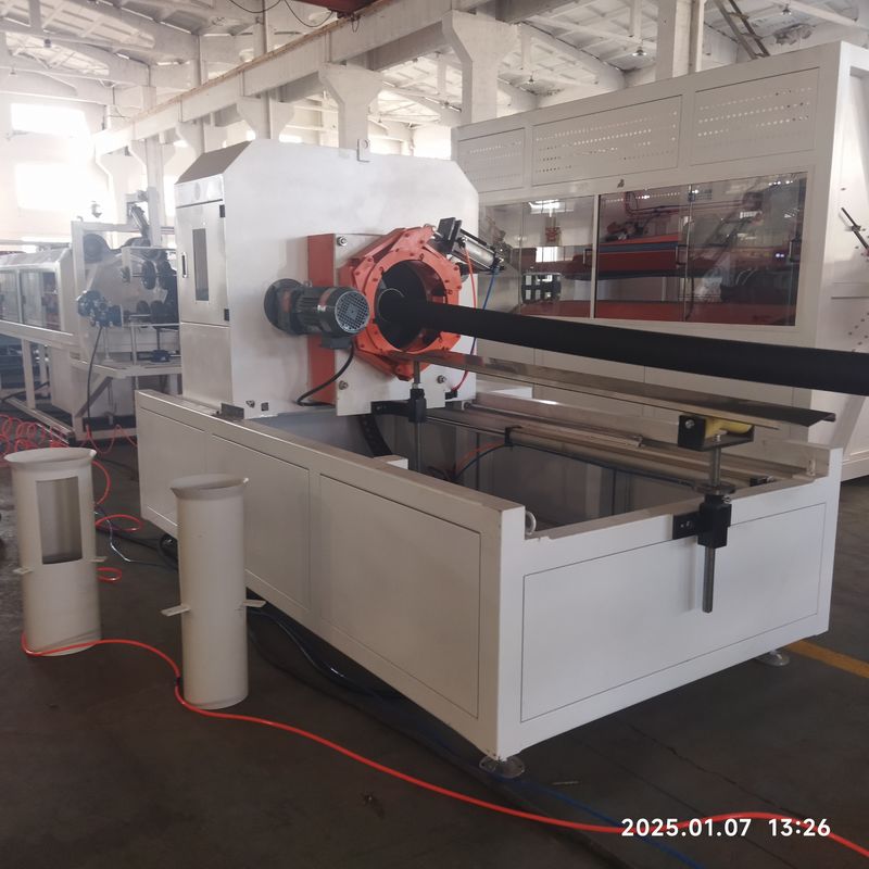 خط اکستروژن لوله های دو طرفه با سیمنز PLC و ظرفیت 250 تا 1000 کیلوگرم در ساعت برای لوله های ماندگار