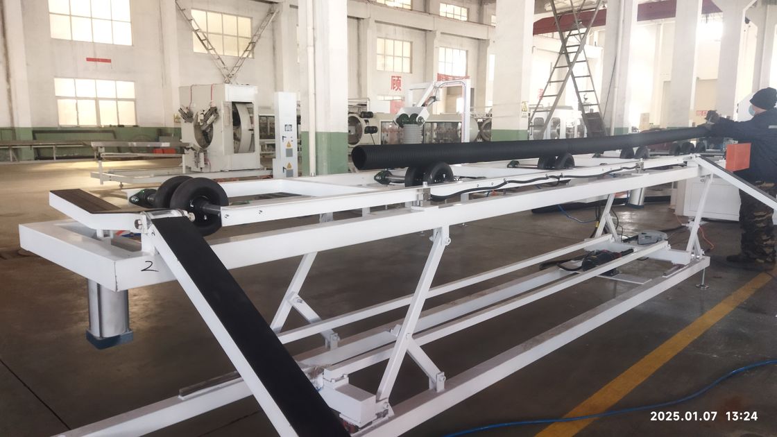 خط اکستروژن لوله های دو طرفه با سیمنز PLC و ظرفیت 250 تا 1000 کیلوگرم در ساعت برای لوله های ماندگار