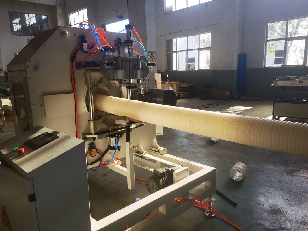 خنک کننده آب خط اکستروژن لوله های لوله ای با یک دیواره تک دیواری با تغذیه اتوماتیک و کانتاکتور زیمنس