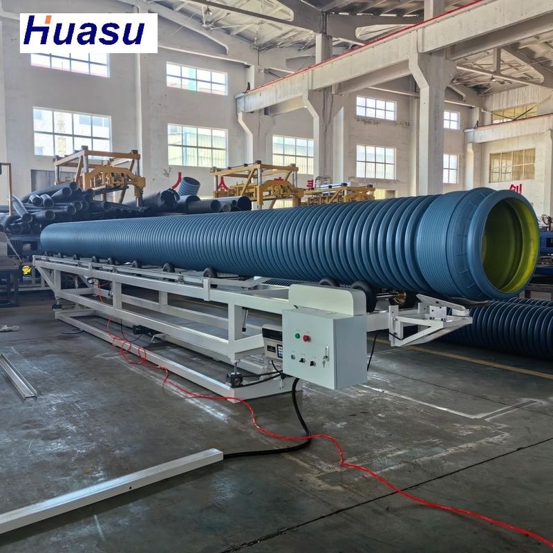 Double Wall Corrugated Pipe Making Machine with Precision Temperature Control Modular Design and Online Belling