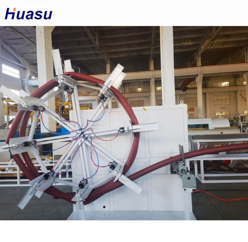 دستگاه خط اکستروزون لوله HDPE با موتور WEG موتور زیمنس Beide برای انتخاب مواد پردازش PE PP HDPE PVC