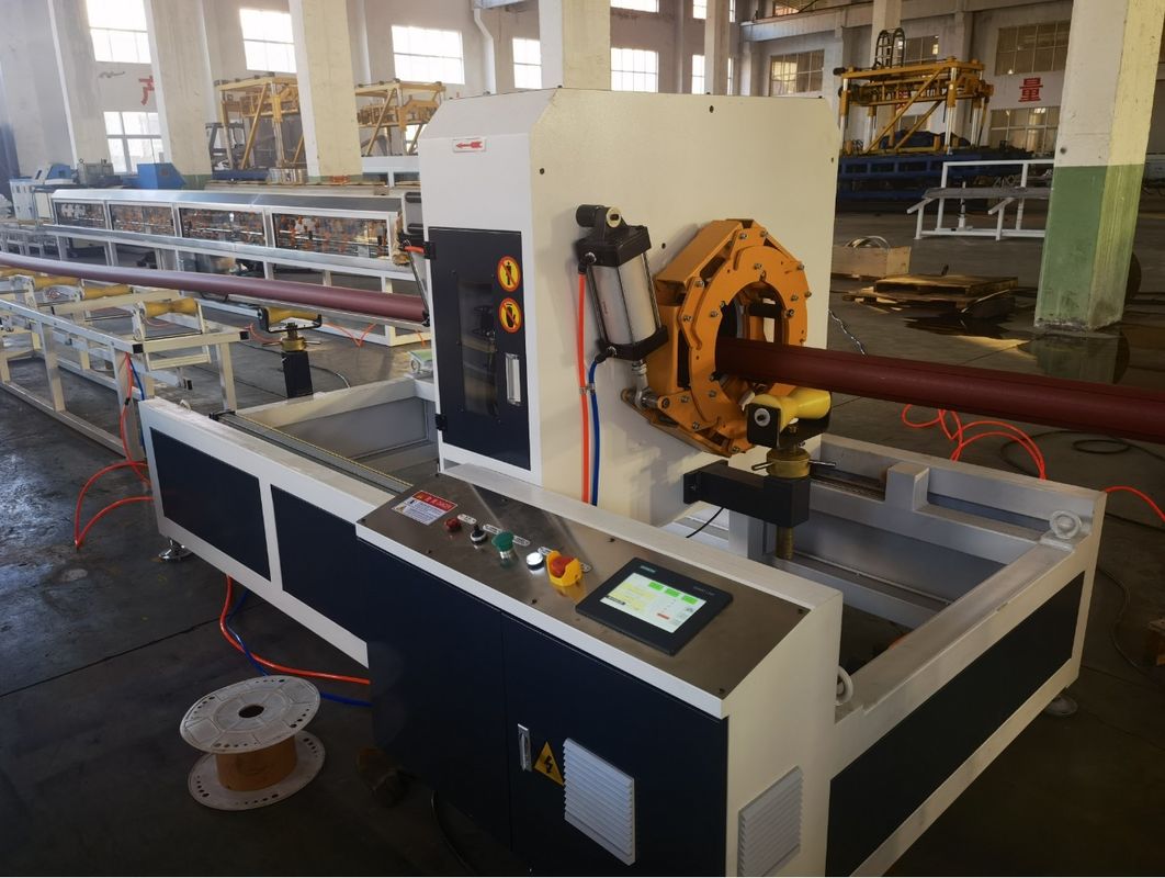 PLC کنترل شده دیوار جامد خط خروجی لوله HDPE برای راه حل های متنوع و سفارشی