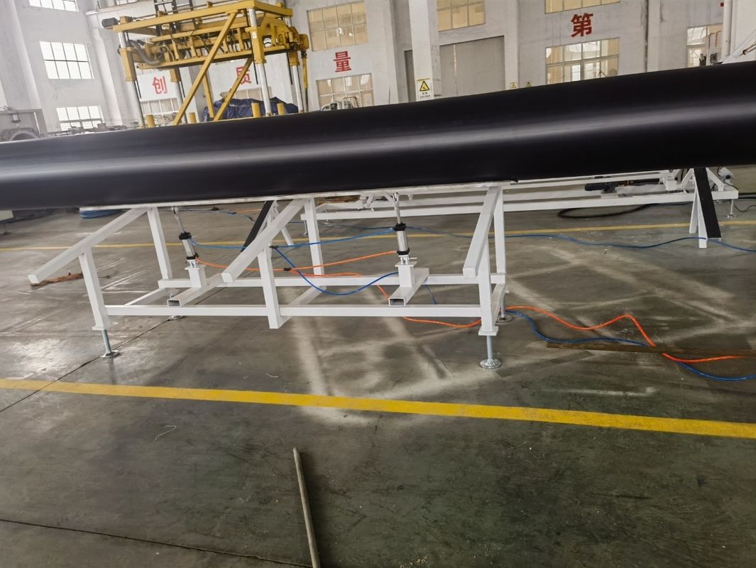 خط اکستروژن HDPE PP لوله های دیواری جامد برای اکستروژن تک پیچ لوله های پایدار و قوی