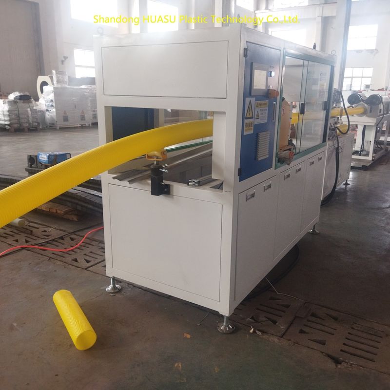 ارتقاء دستگاه اکستروژن لوله موجدار با توان تولید 100-1000 کیلووات، کنترل PLC و خنک‌کننده آبی یا خنک‌کننده هوا