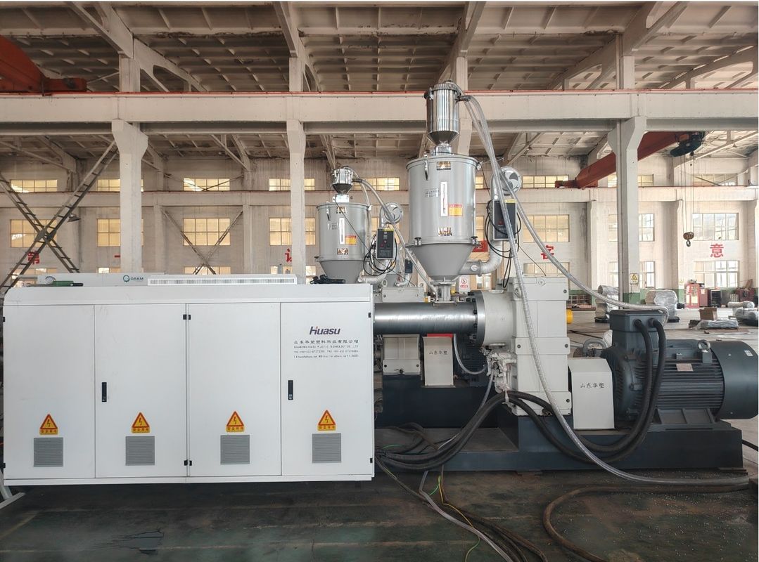 دستگاه لوله دو طرفه اتوماتیک HDPE Dwc با سیستم کنترل الکتریکی زیمنس