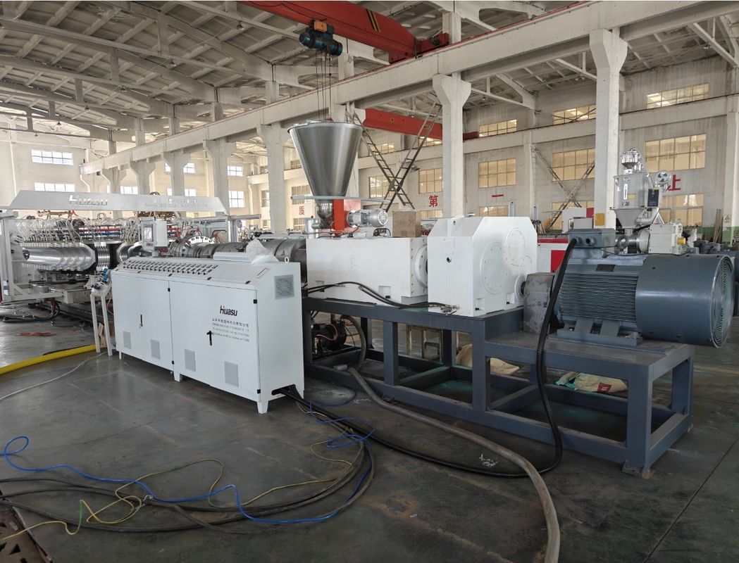 100-1500MM قطر لوله آب لوله اچ پی وی خط اکستروژن تولید ماشین سرعت بالا