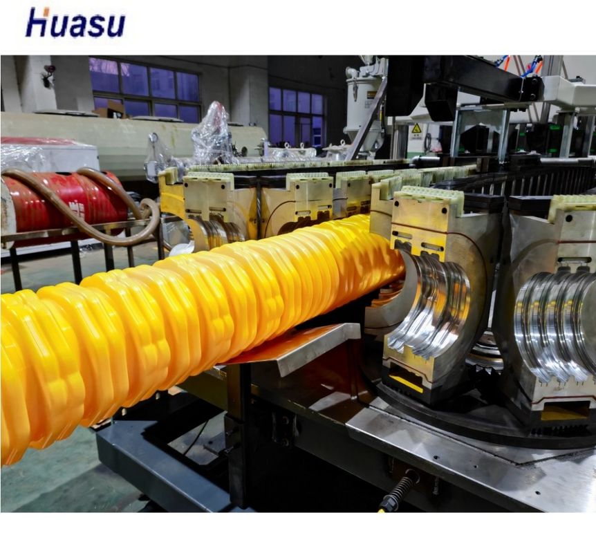 دستگاه لوله برقی MPP مواد قالب آلیاژ آلومینیوم موجدار تک یا دو جداره