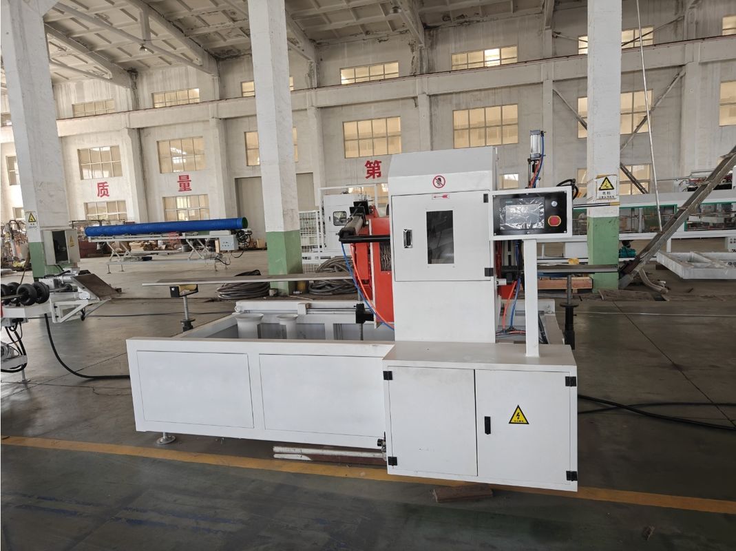 خط اکستروژن لوله موجدار دوجداره قابل تنظیم با مواد قالب آلیاژ آلومینیوم و کنتاکتور اشنایدر