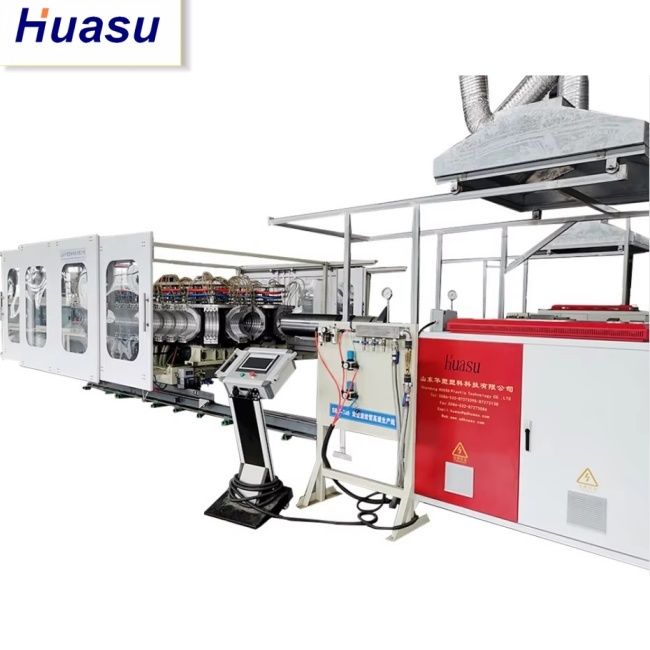 خط تولید لوله دو طرفه با قطر 32-1600 میلی متر، فناوری PLC زیمنس و زنگ زدن آنلاین