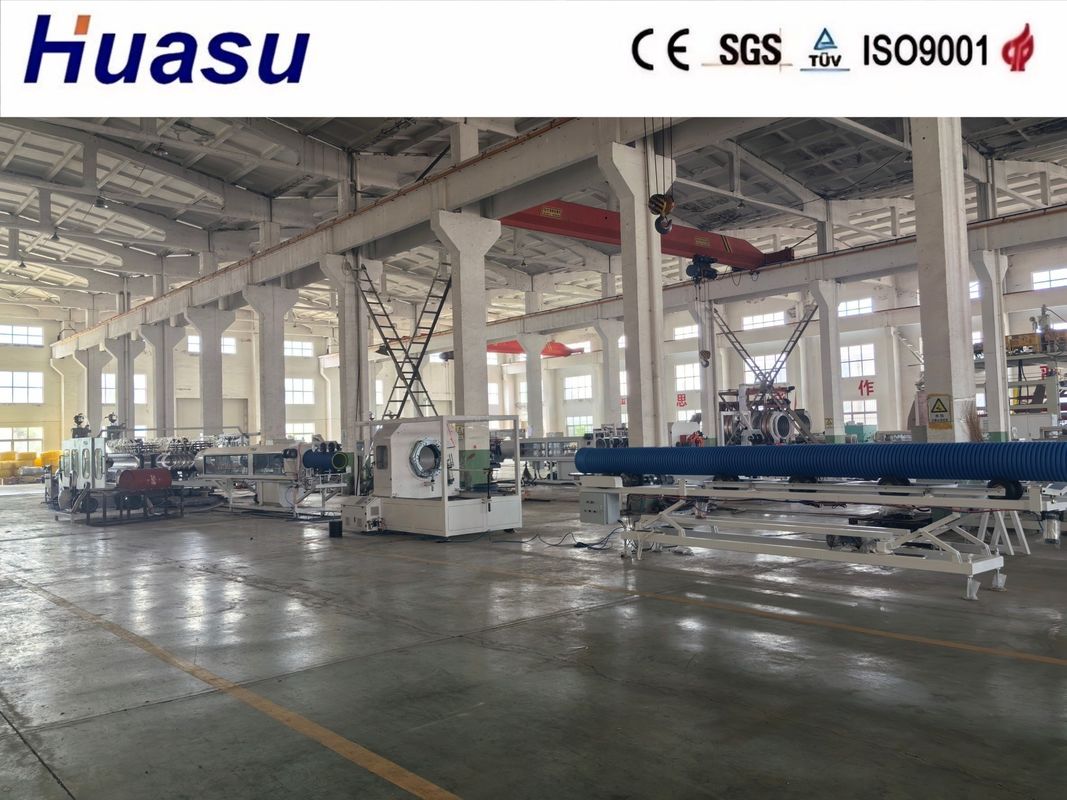 خط تولید لوله های لوله PP 32-1600mm کنترل PLC