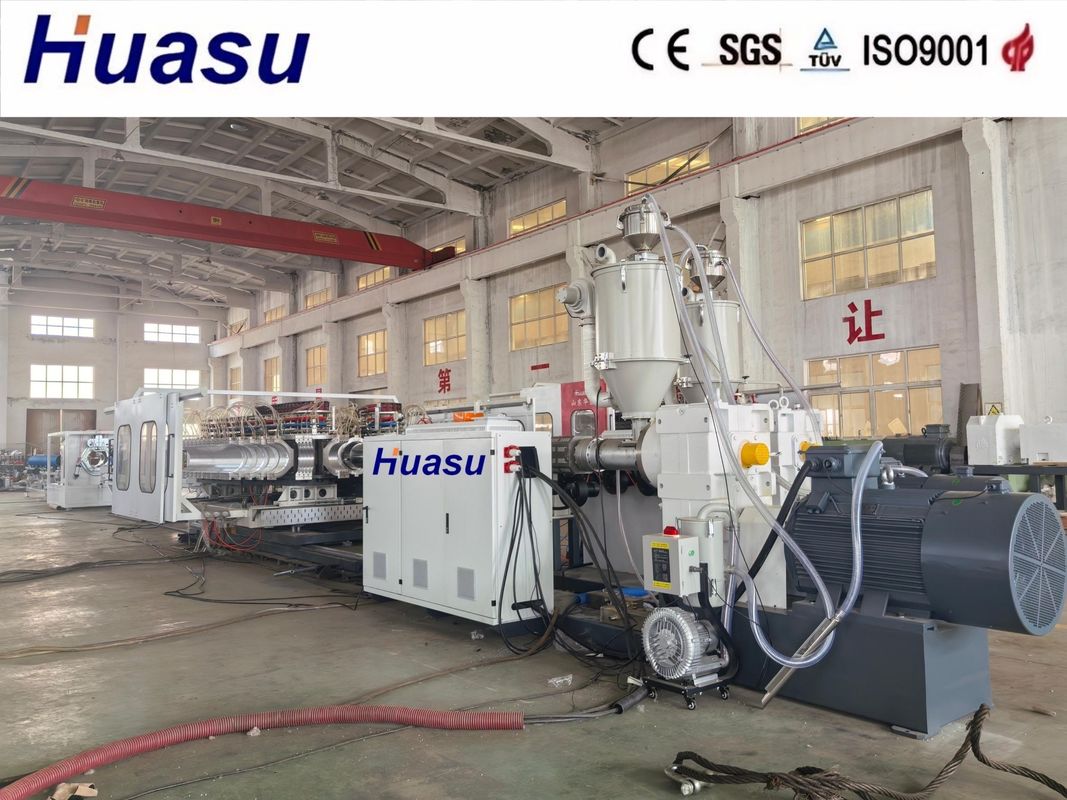 خط تولید لوله های لوله PP 32-1600mm کنترل PLC