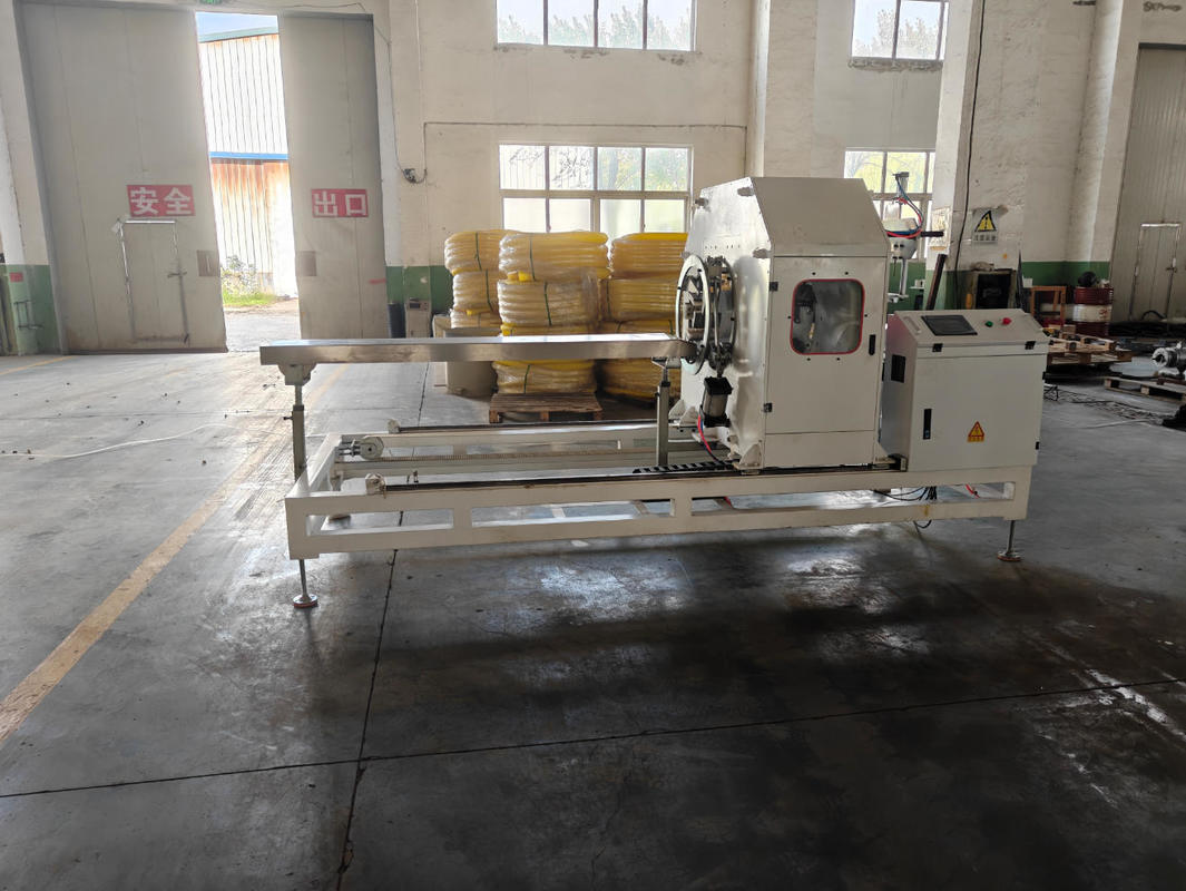 خط تولید اکستروژن لوله موجدار تک جداره اتوماتیک اینورتر زیمنس با رله امرون برای لوله های 75-250 میلی متری