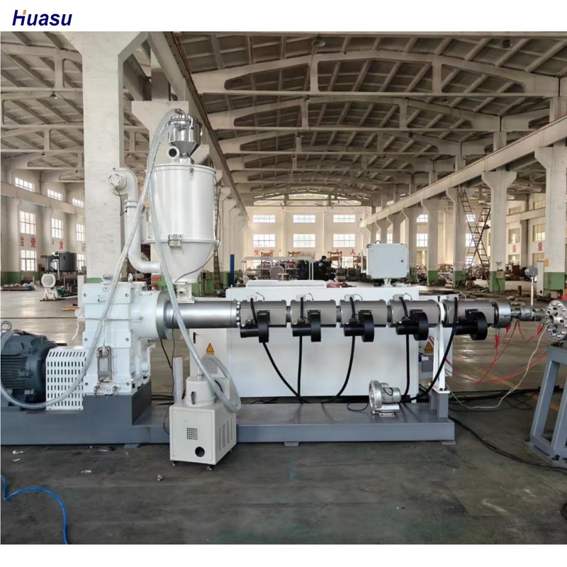 خط تولید اکستروژن لوله موجدار تک جداره اتوماتیک اینورتر زیمنس با رله امرون برای لوله های 75-250 میلی متری