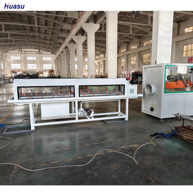 خط تولید اکستروژن لوله موجدار تک جداره اتوماتیک با مواد سیلندر 38CrMoAlA و سیستم درگیری کامل