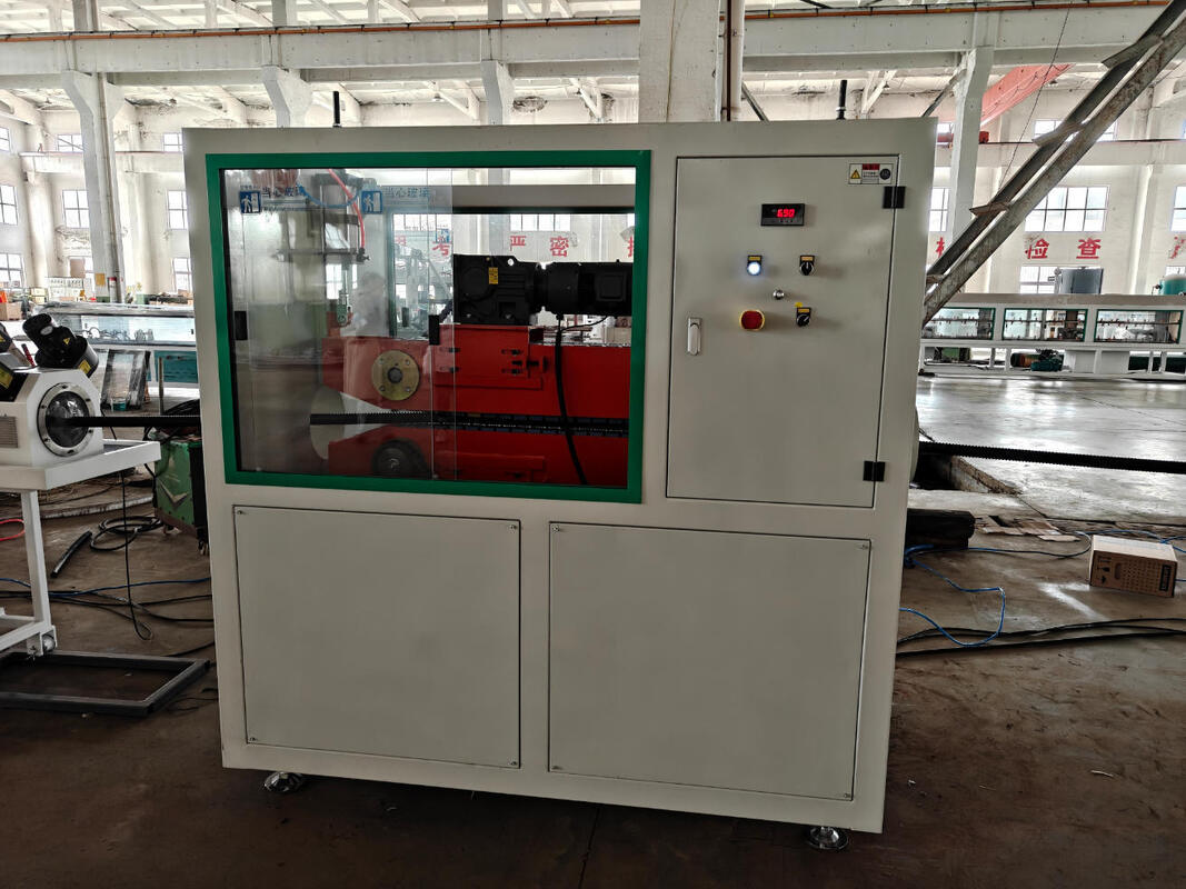 خط اکستروژن لوله موجدار تک جداره با کنترل PLC و عمق نیتریدینگ بشکه 0.4 تا 0.7 میلی متر و قطعات الکتریکی اشنایدر/زیمنس