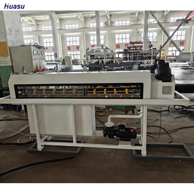 خط اکستروژن لوله موجدار تک جداره با کنترل PLC و عمق نیتریدینگ بشکه 0.4 تا 0.7 میلی متر و قطعات الکتریکی اشنایدر/زیمنس