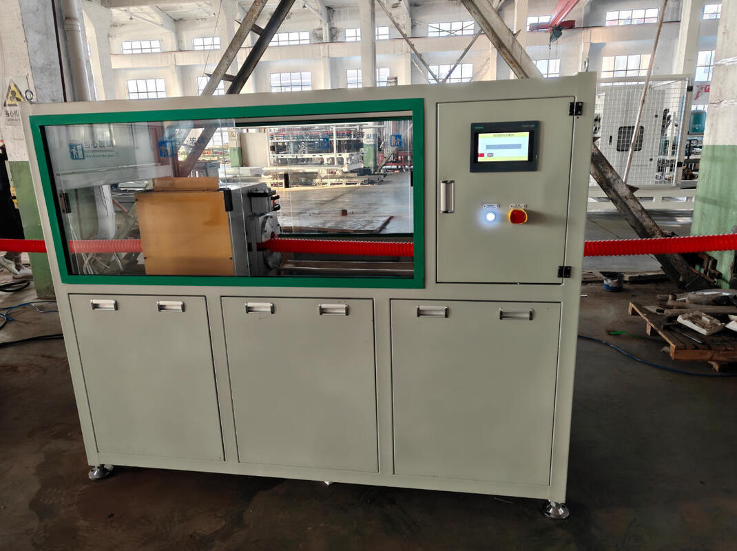 خنک کننده آب خط اکستروژن لوله های لوله ای یک دیواره ای با ظرفیت 400-1000 و لوله کشی خودکار