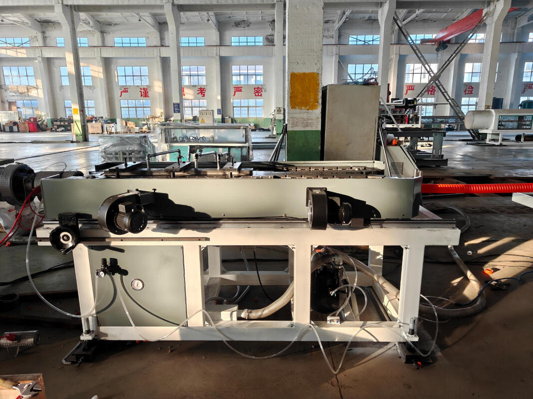 سیستم خنک کننده آب خط اکستروژن لوله های لوله ای تک دیواره ای برای پردازش پلاستیک PE با مواد بشکه 38CrMoAlA