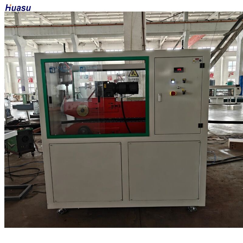 سیستم خنک کننده آب خط اکستروژن لوله های لوله ای تک دیواره ای برای پردازش پلاستیک PE با مواد بشکه 38CrMoAlA