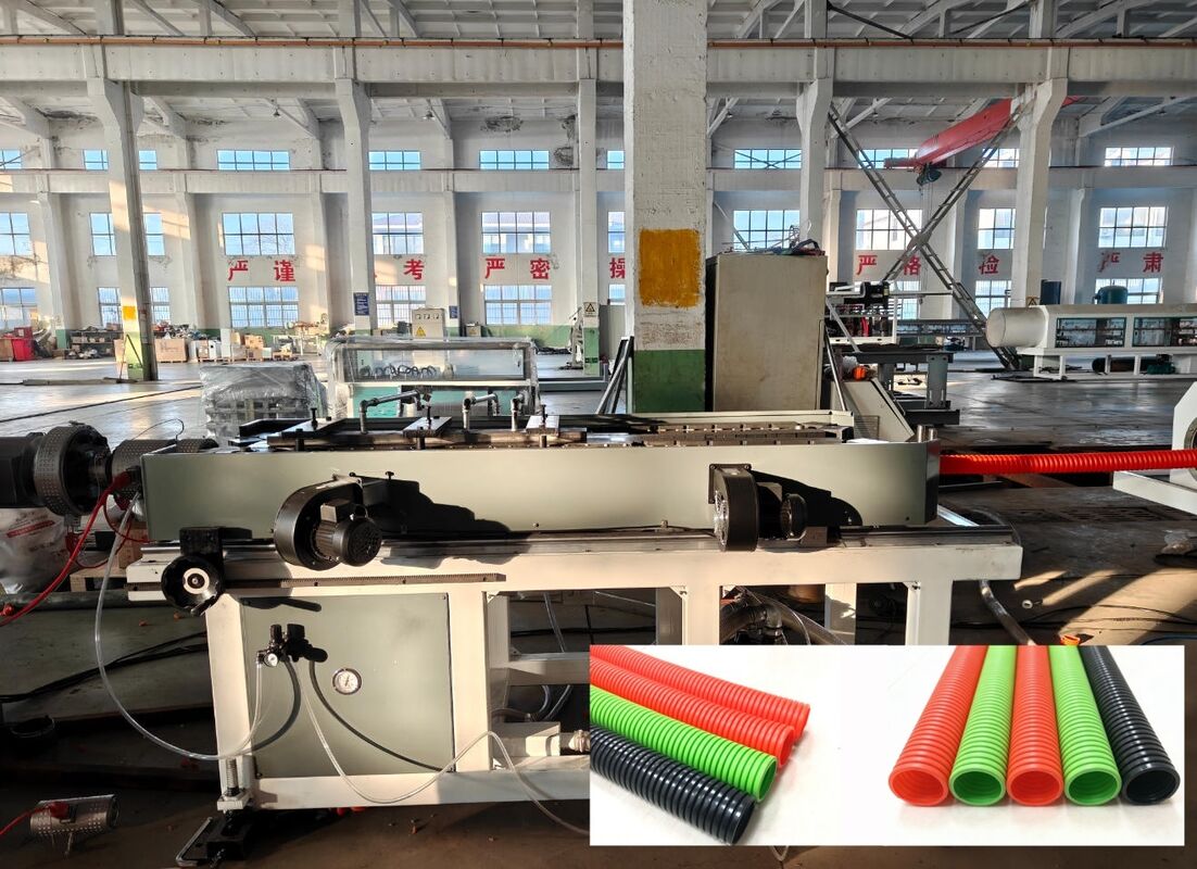 خط اکستروژن لوله های تک دیواره ای با کنترل از راه دور PLC Siemens Schneider Main Electrics و مواد بشکه 38CrMoAlA