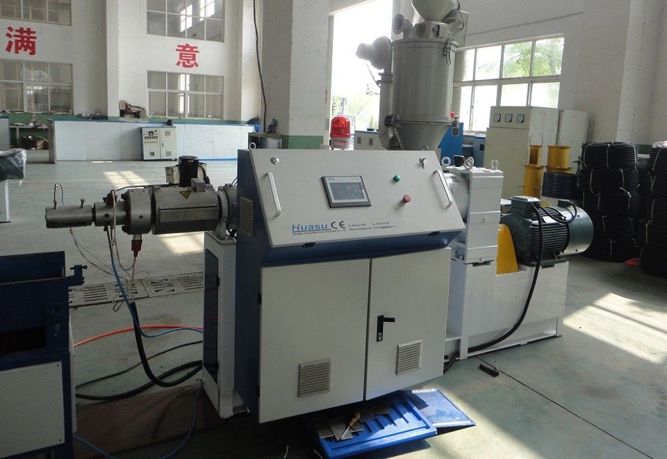 خط کامل تولید اتوماتیک یک خط تولید لوله های راه راه CE ISO9001