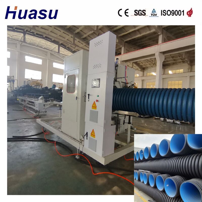 ماشین اکستروژن لوله های لوله های برق برق پلاستکی HDPE دو طرفه