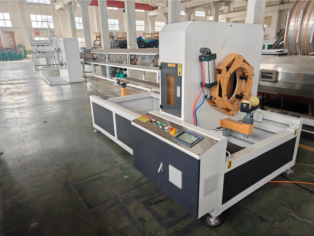 خط اکستروژن لوله مارپیچ برش بدون گرد و غبار با گزینه های نیمه اتوماتیک تا کاملا اتوماتیک برای مدیریت گردش کار