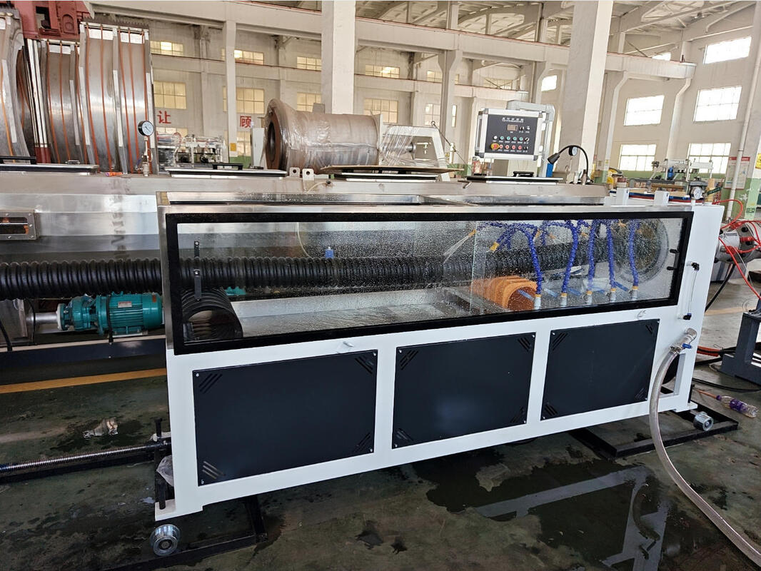 نوع لوله یک دیواری خط استروژن لوله مارپیچی نیمه اتوماتیک تا کاملا اتوماتیک گزینه های شکل لوله با نمونه یا نقشه