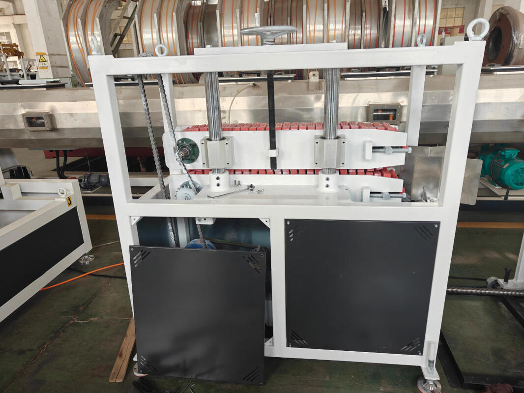 خط اکستروژن لوله مارپیچی کنترل PLC با قابلیت جابجایی اندازه لوله 40-4000 میلی‌متر و شکل لوله مطابق با نیاز مشتری، نمونه یا نقشه