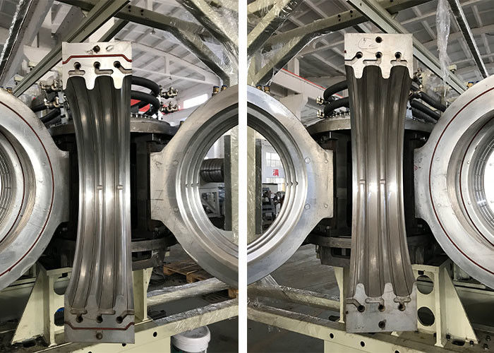 خط تولید لوله اکستروژن 300 میلی متر HDPE 3 متر در دقیقه و خط تولید لوله ژاکت Calbe