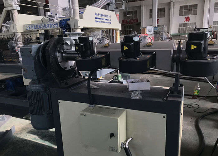 خط تولید لوله PLC افقی Hdpe PPR DWC خط اکستروژن لوله