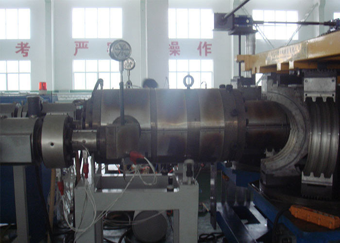 ماشین آلات لوله راه راه دو جداره HDPE PP DWC با سیستم HMI زیمنس