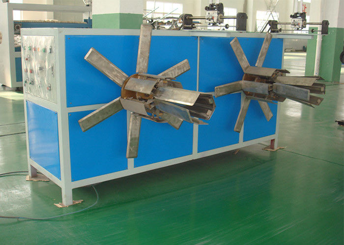 خط تولید خط اکستروژن لوله راه راه تک جداره PVC PP 25mm