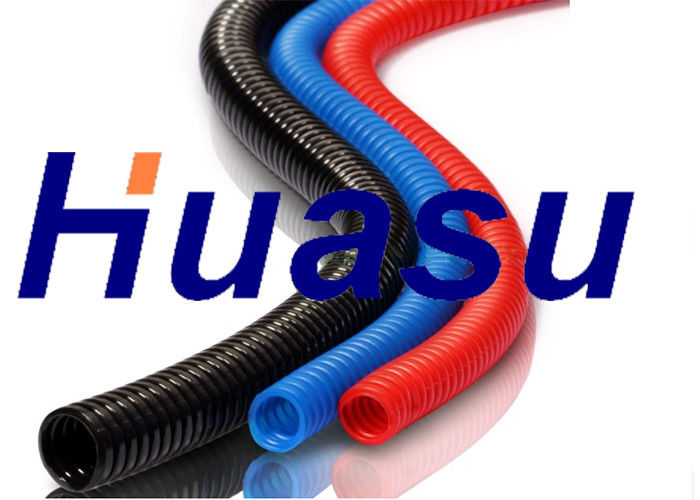 ماشین آلات لوله های راه راه تک دیوار PE برای سیم ها و خطوط اکستروژن لوله های عبور دهنده کابل